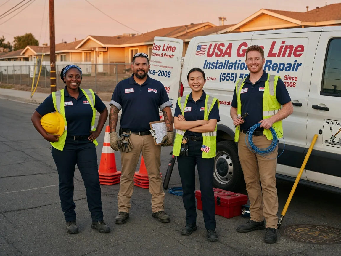 Gas Line Installation company in Jones, LA